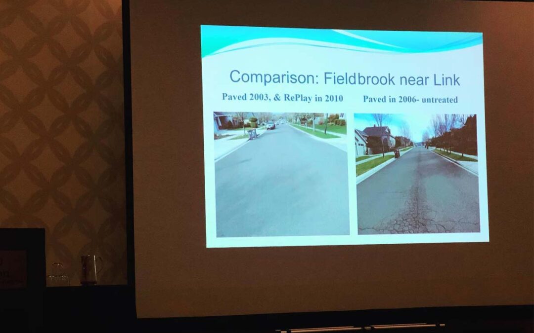 City Of Medford Construction Inspector Gives Presentation of Efficacy of Biobased Pavement Sealers at 2019 NWPMA Conference